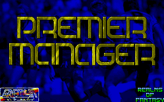 Title screen of Premier Manager