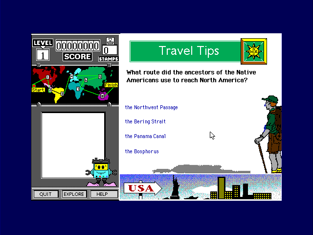 Gameplay of Earth Treks