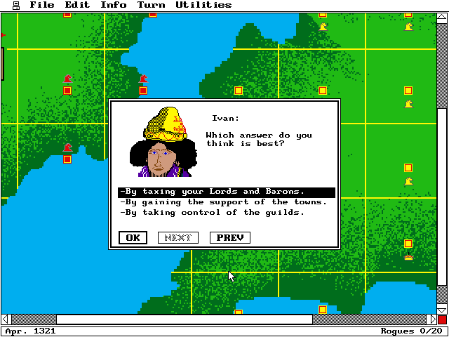 Gameplay of Knights & Kings