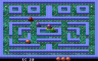 Gameplay of Gulp-Man