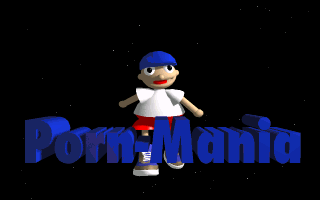 Title screen of Pornmania