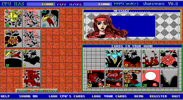 Gameplay of 1995Card+