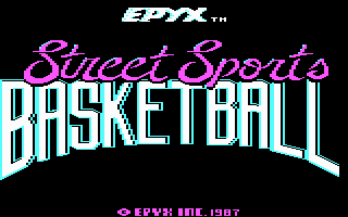 Title screen of Street Sports Basketball