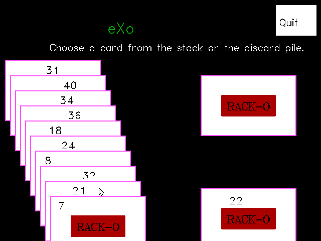 Gameplay of ERCRacko