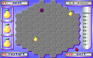 Title screen of Funny Fruits