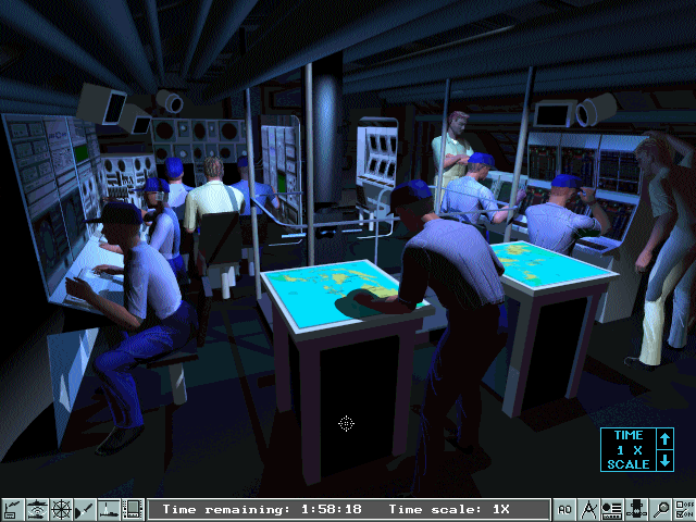Gameplay of Fast Attack: High Tech Submarine Warfare