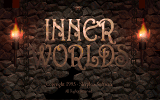 Title screen of Inner Worlds
