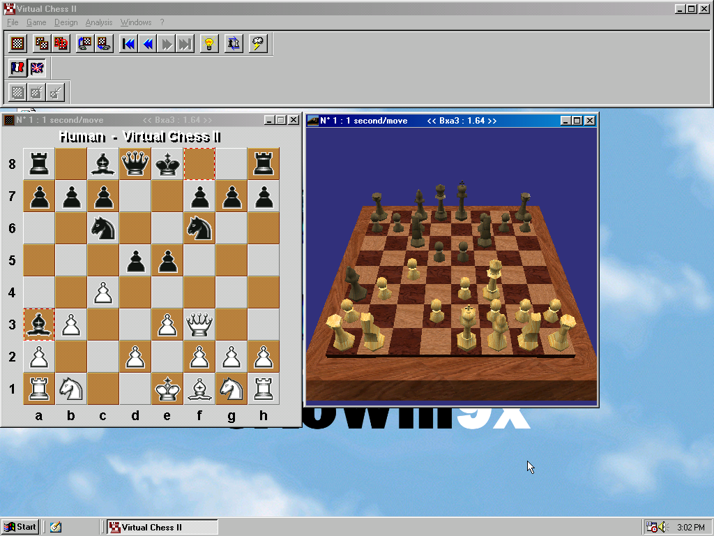 Gameplay of Virtual Chess 2