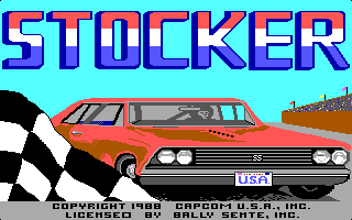 Title screen of Stocker