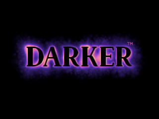 Title screen of Darker
