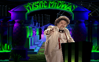 Title screen of Mystic Midway: Rest in Pieces