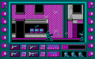 Gameplay of RoboCop (1988)