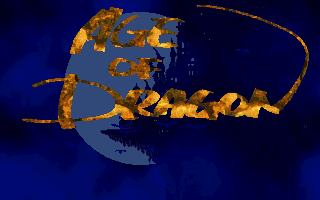 Title screen of Age of Dragon