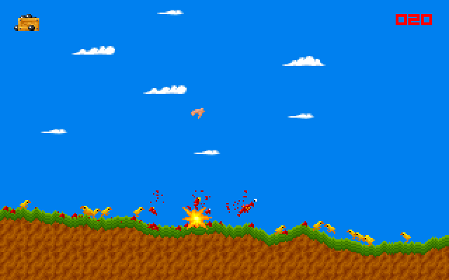 Gameplay of Chickens