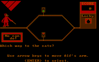 Gameplay of ALF's Thinking Skills