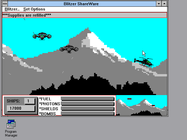 Gameplay of Blitzer