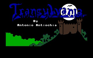 Title screen of Transylvania