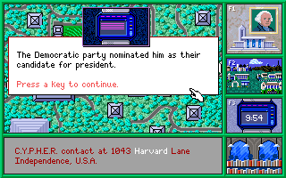 Gameplay of The Secret Codes of Cypher: Operation U.S. Presidents