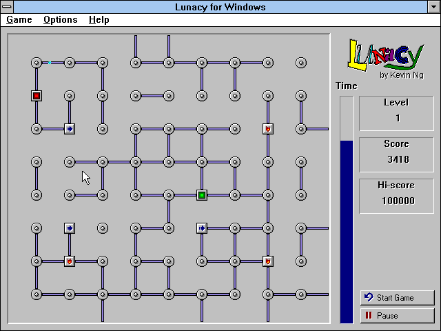 Gameplay of Lunacy for Windows