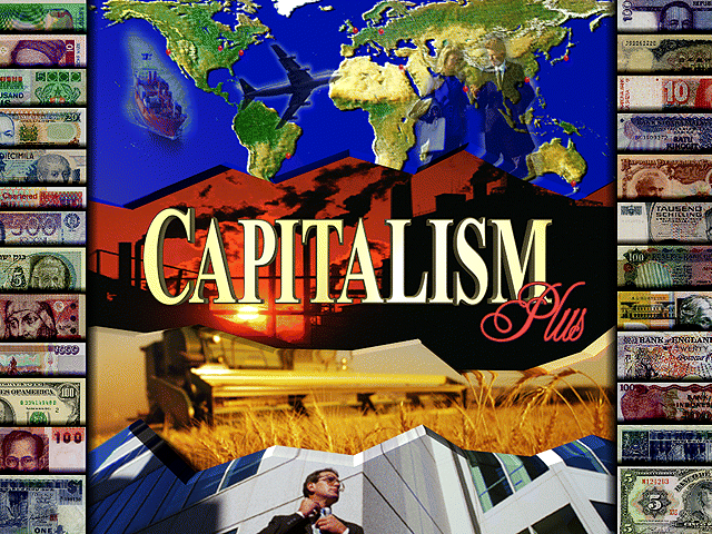 Title screen of Capitalism Plus