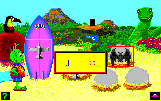 Gameplay of Electric Reading Land