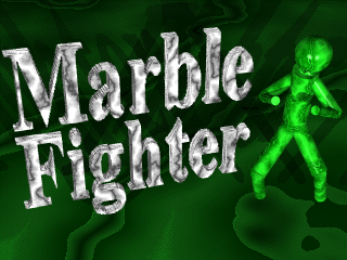 Title screen of Marble Fighter