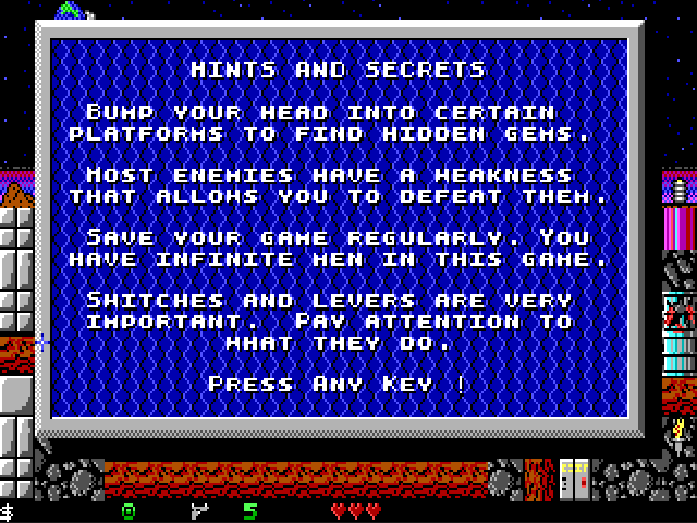 Gameplay of Crystal Caves
