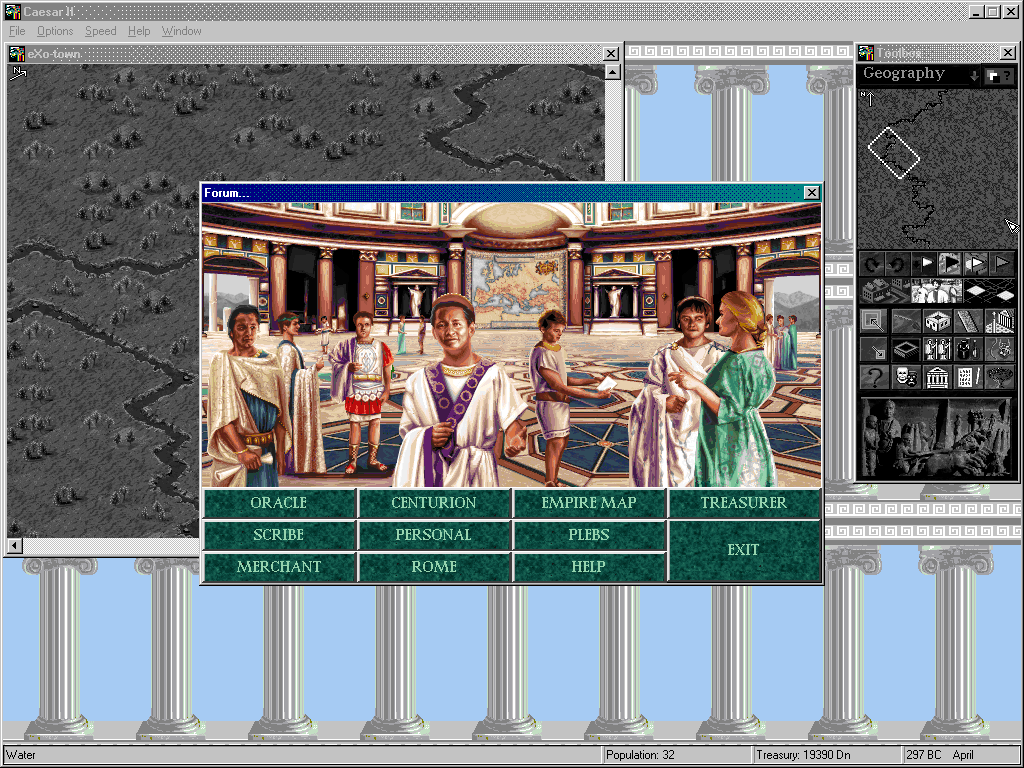 Gameplay of Caesar II