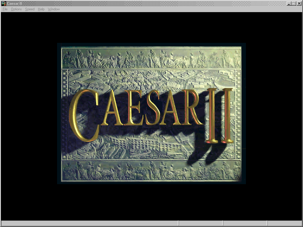Title screen of Caesar II
