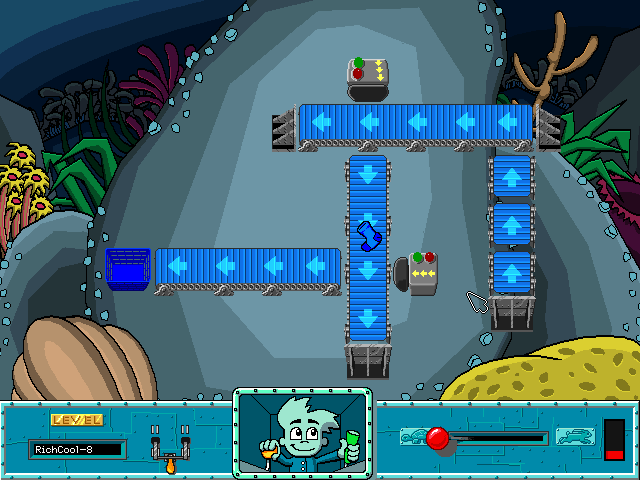 Gameplay of Pajama Sam's Sock Works