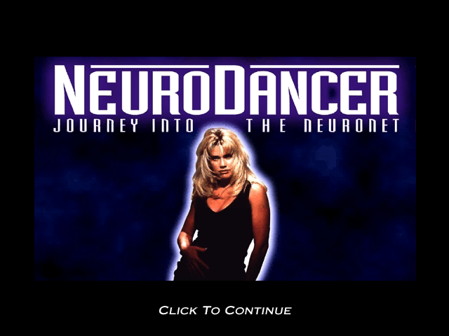 Title screen of NeuroDancer