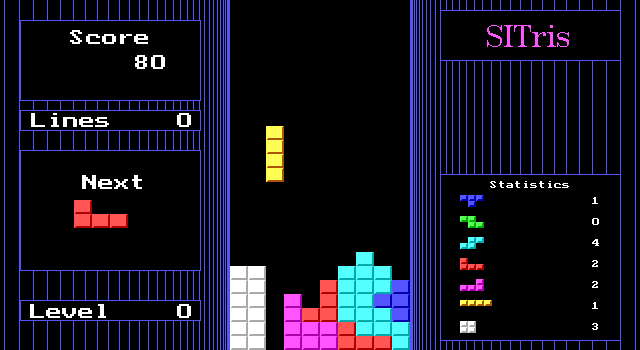 Gameplay of SITris