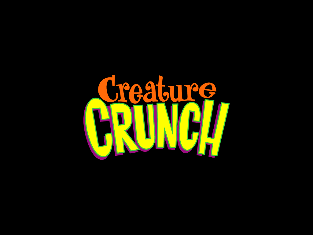 Title screen of Creature Crunch