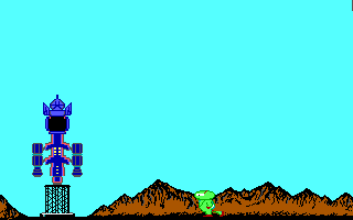 Gameplay of Math Blaster Plus!