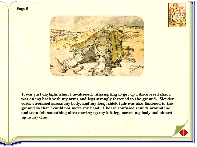 Gameplay of Gulliver's Voyage To Lilliput