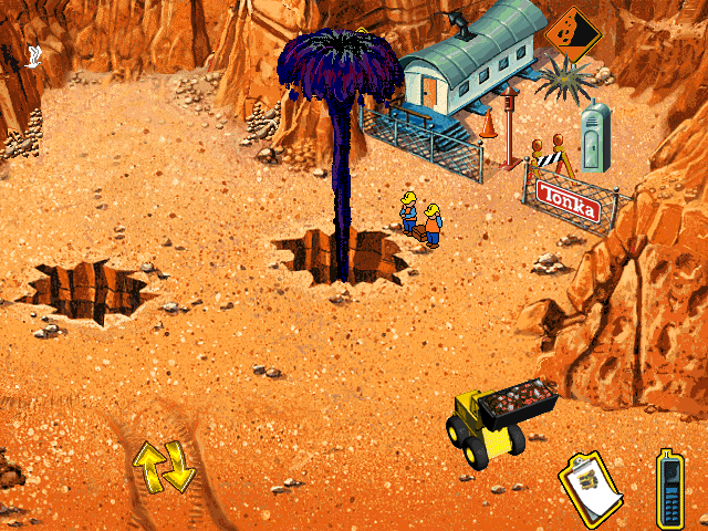 Gameplay of Tonka Construction