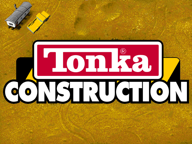 Title screen of Tonka Construction