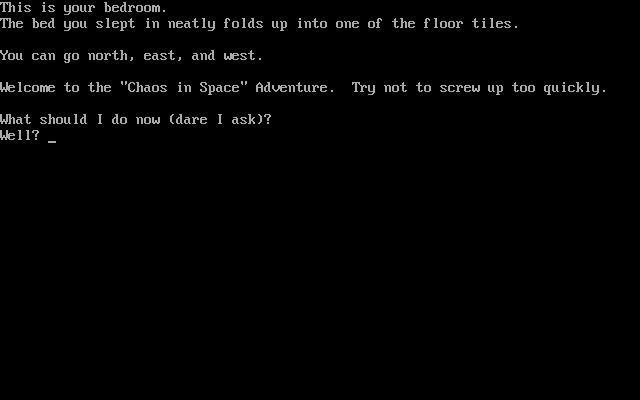 Gameplay of Chaos in Space!