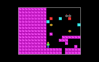Title screen of Scroller