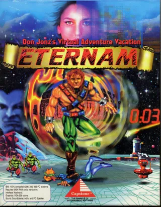 Box front of Eternam, United States