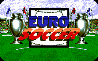 Title screen of Euro Soccer