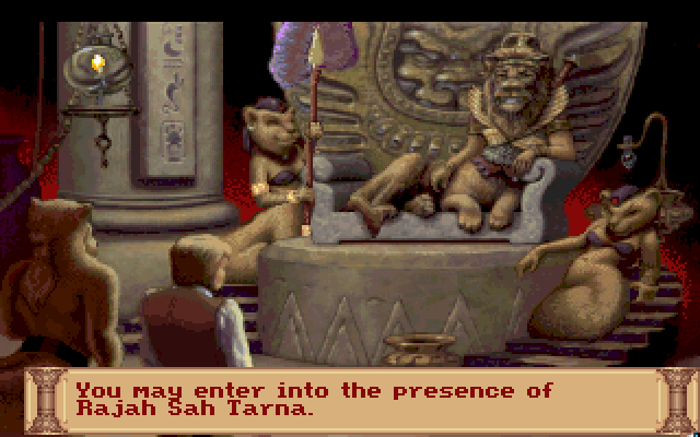 Gameplay of Quest For Glory III: Wages of War