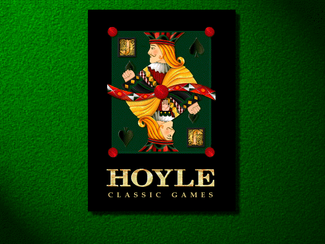 Title screen of Hoyle Bridge
