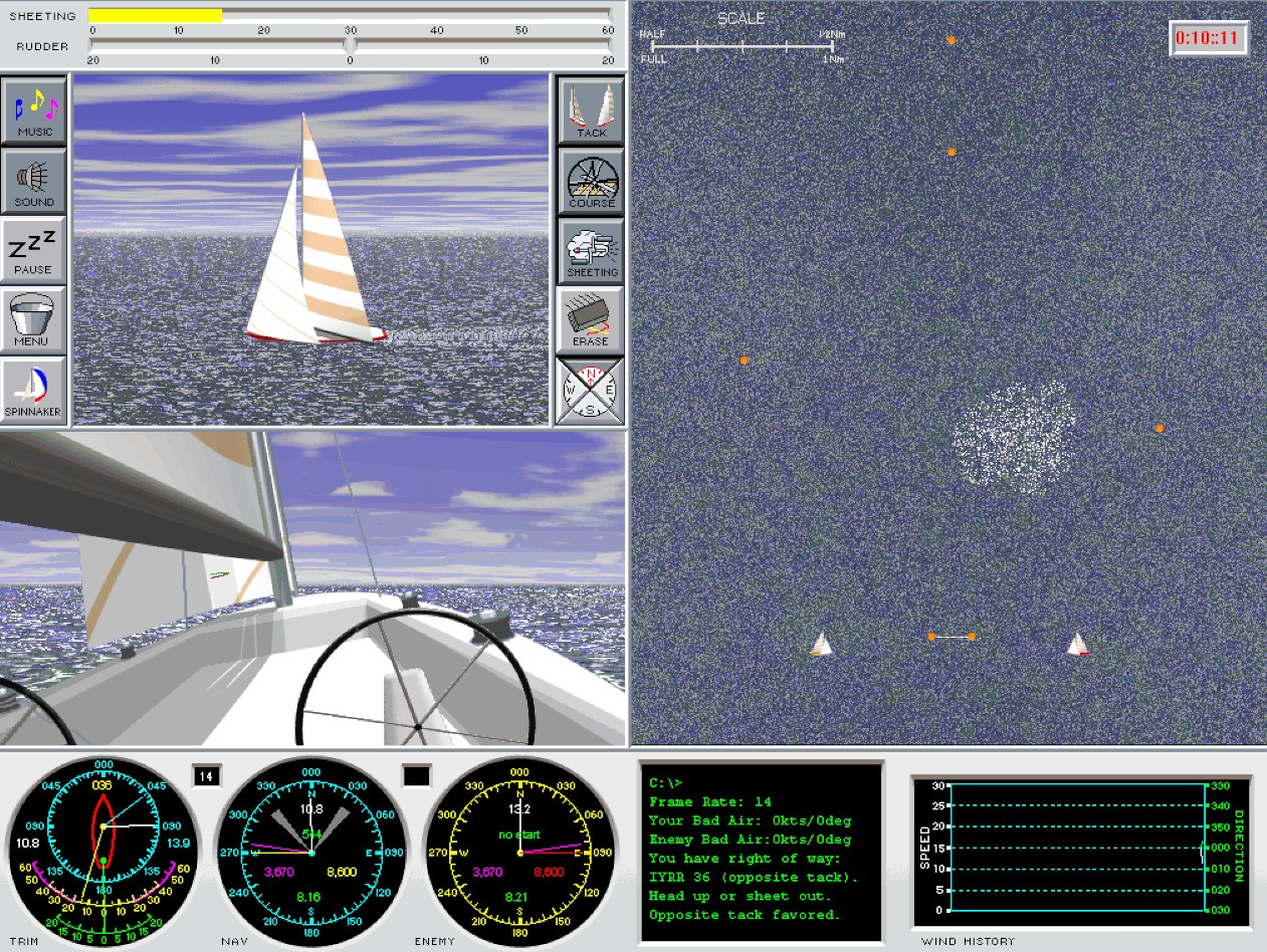 Gameplay of Sail 95