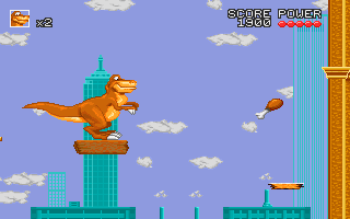 Gameplay of We're Back!: A Dinosaur's Story