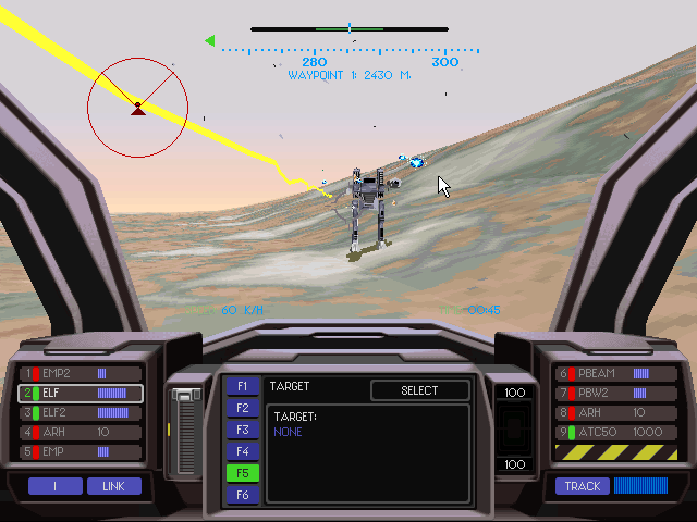 Gameplay of EarthSiege 2