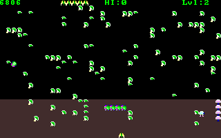 Gameplay of Micropede