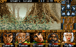 Gameplay of Ishar 2: Messengers of Doom