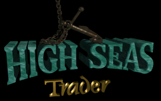 Title screen of High Seas Trader