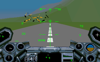 Gameplay of Veritech: Variable Flight Simulator